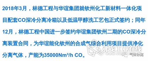 中國(guó)天辰工程簽約廣西華誼能源工業(yè)氣體島項(xiàng)目